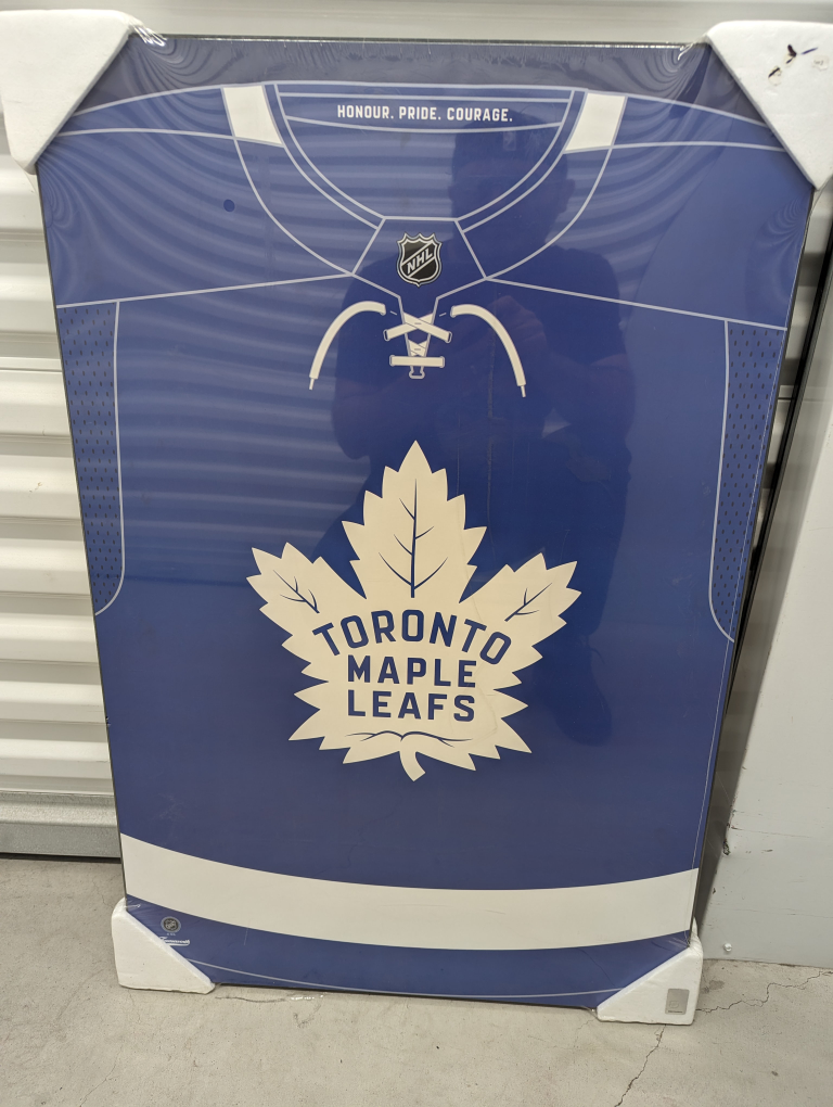 Toronto Maple Leafs wood poster - photo 2