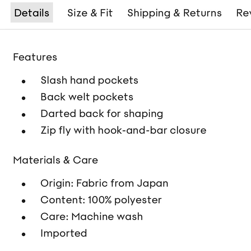 NEW Wilfred The Effortless Pants Cropped, Short ver (size 4) image indicator(7)