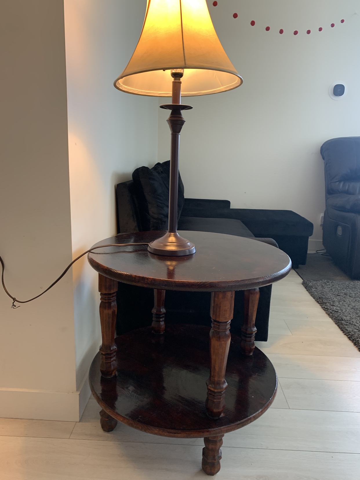 Broad Side table dark brown - photo 5