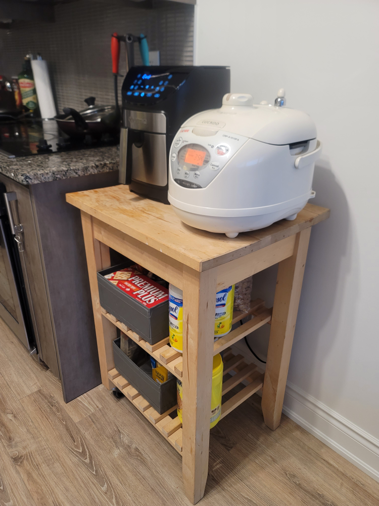 ikea kitchen kart, beech - photo 5