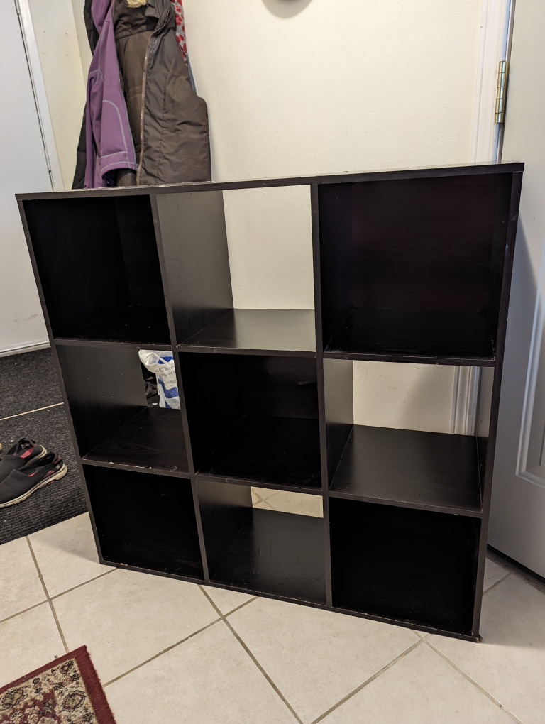 cube shelf storage (9 squares) - photo 2