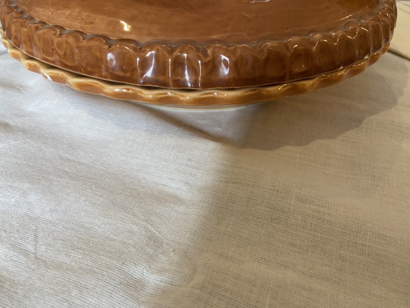 Vintage Blueberry Pie Cover and Dish image indicator(5)