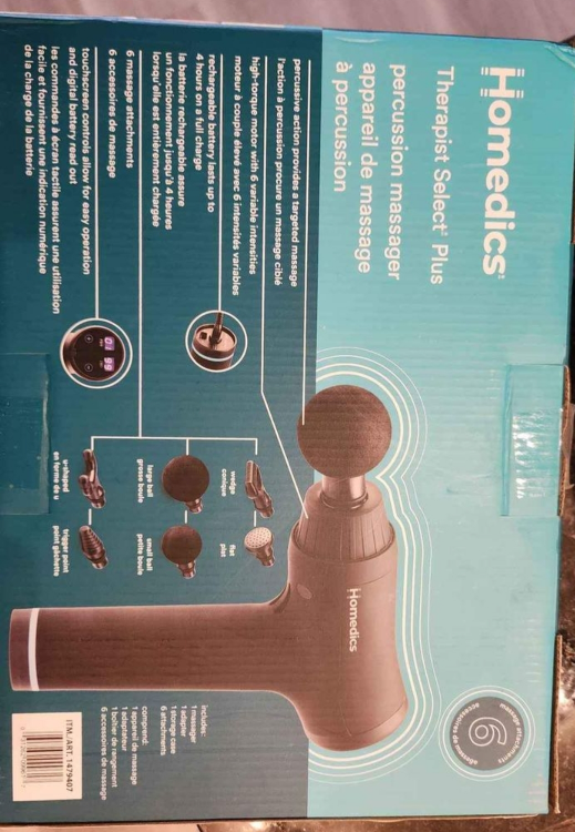 Precession massager, HOMEDICS , - photo 2