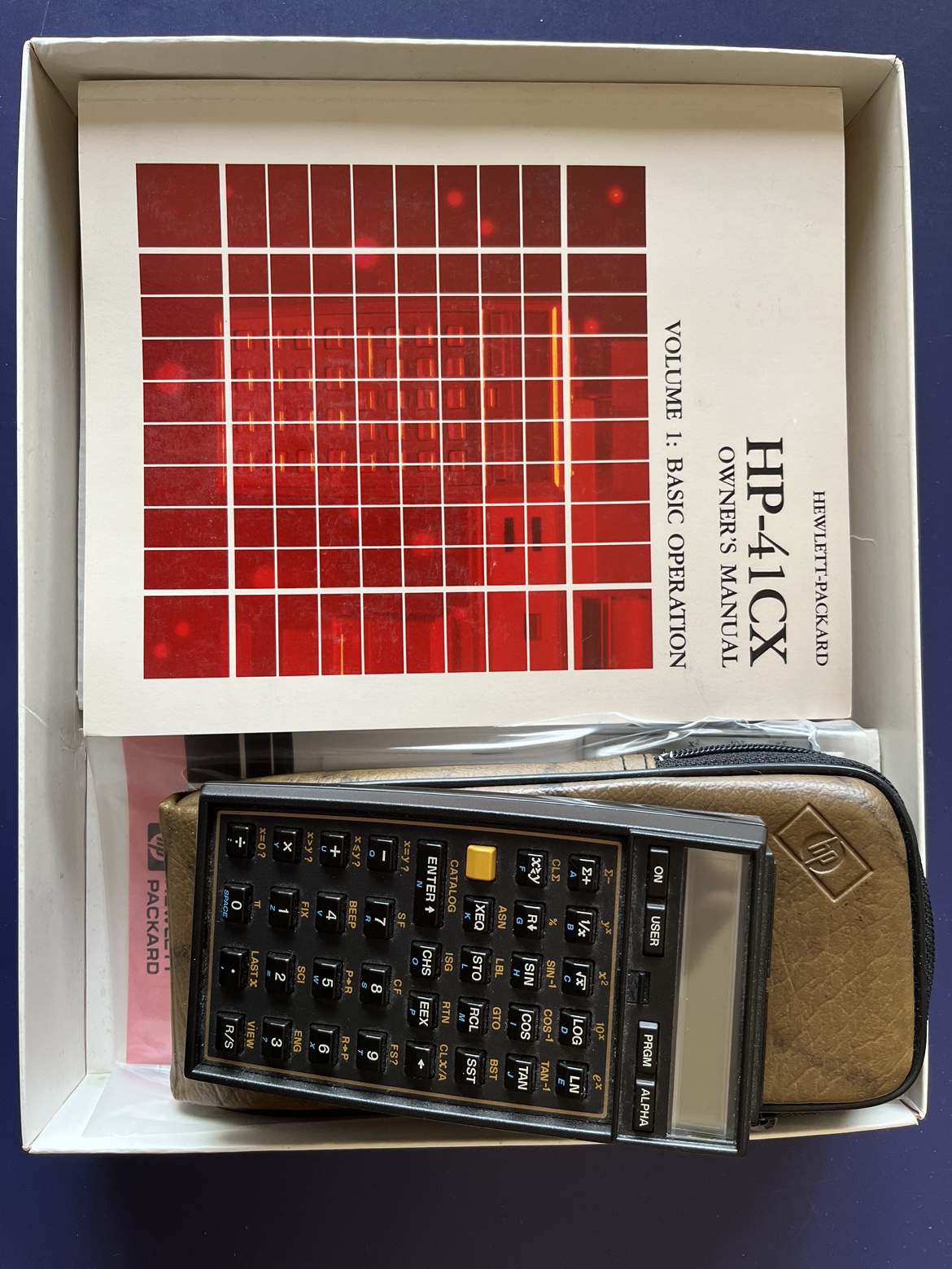 HP-41CX Programmable Calculator thumbnail