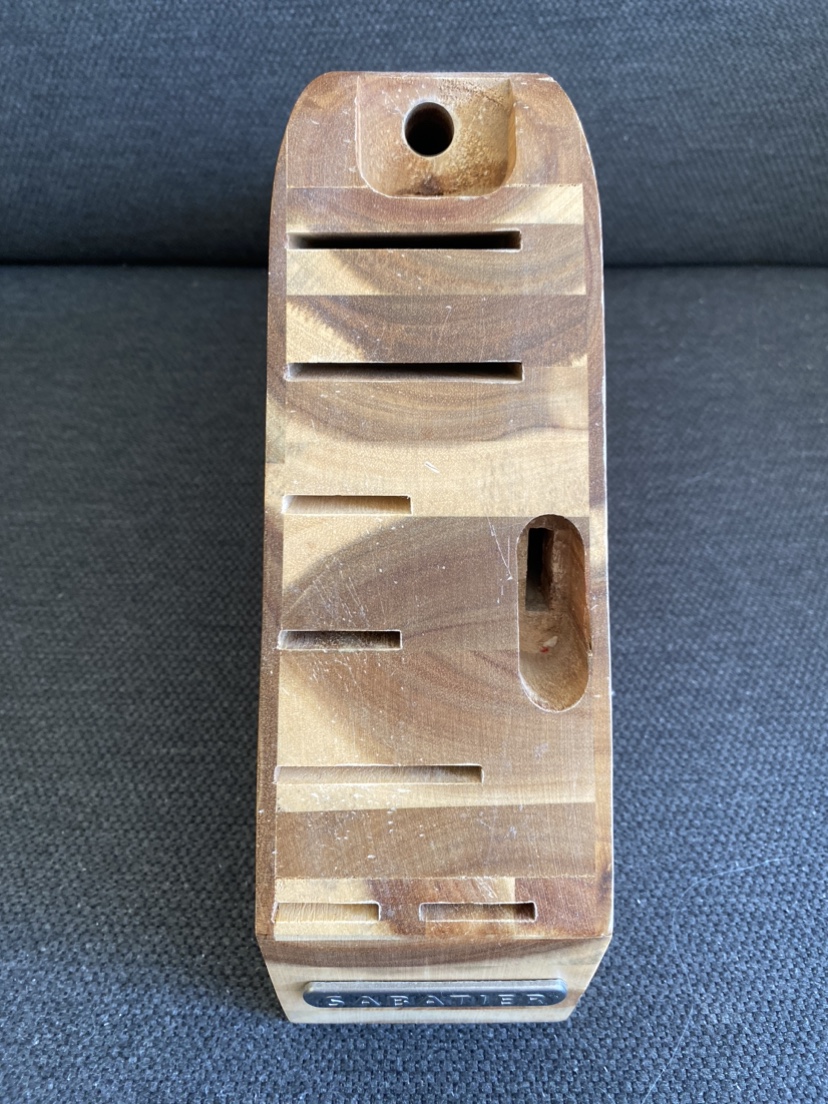 Sabatier knife set with block #freecycle image indicator(4)