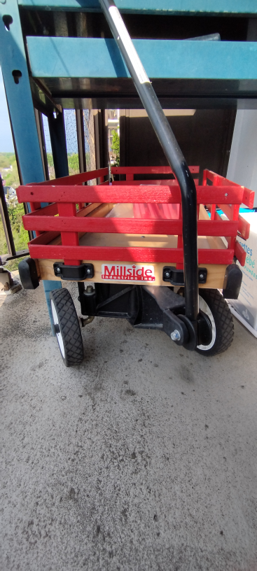 Wooden Wagon Sleigh/Sled - photo 3