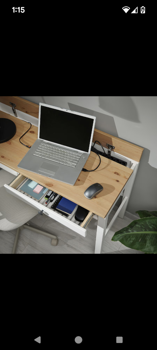new unopened Hemnes white IKEA desk in white - photo 4
