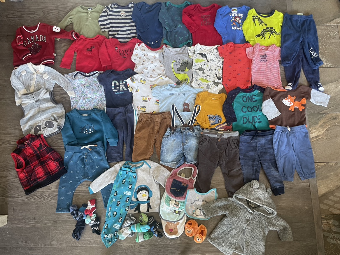 Clothing Lot (6-12mo) 57 items thumbnail