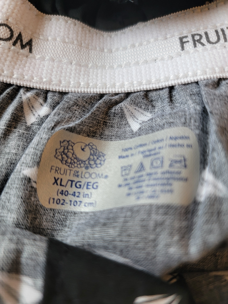 XL - 5 Pairs New Never Worn Fruit of the Loom Flyers - photo 3