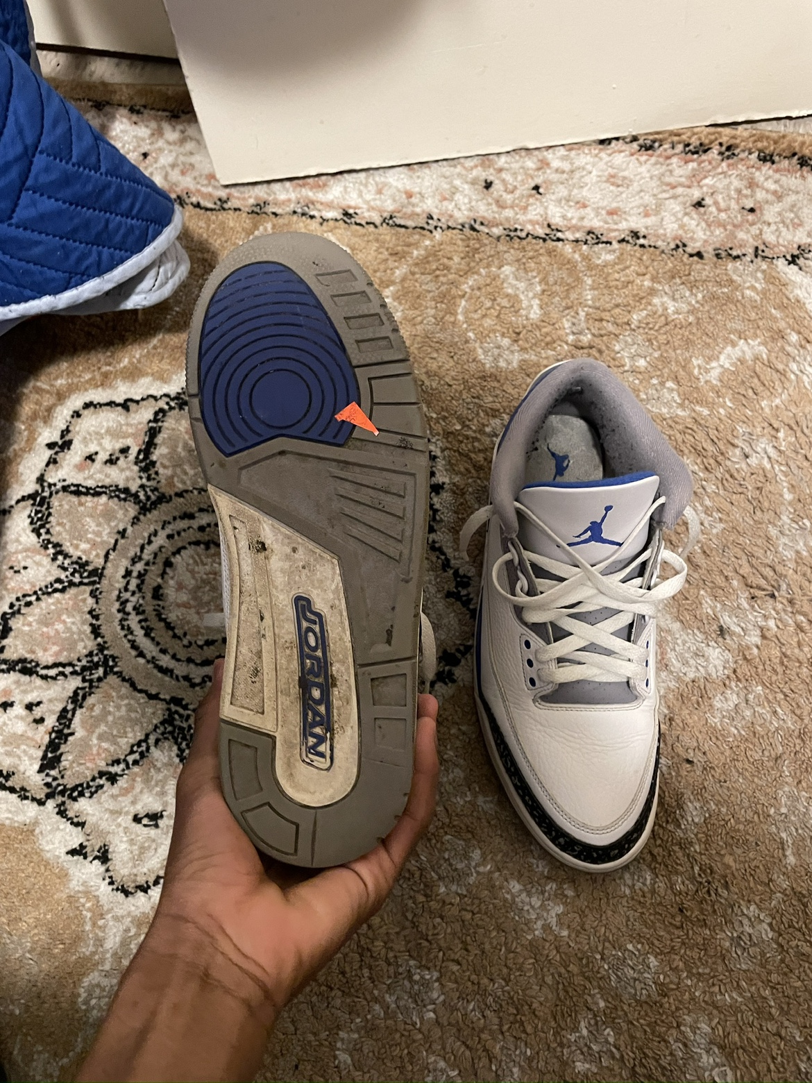 Jordan 3 Retro Racer Blue size 11 - photo 3