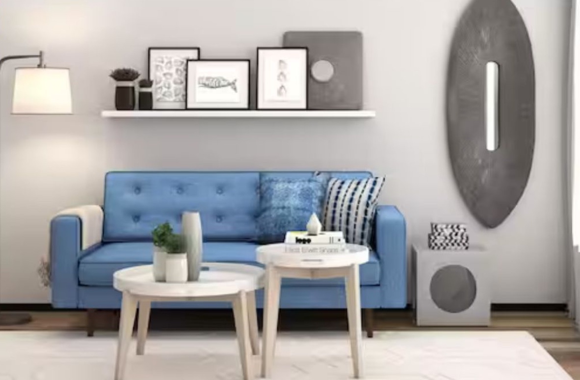 Floating Wall Mounted Shelf 48”W x 7.75”D x1.25”H