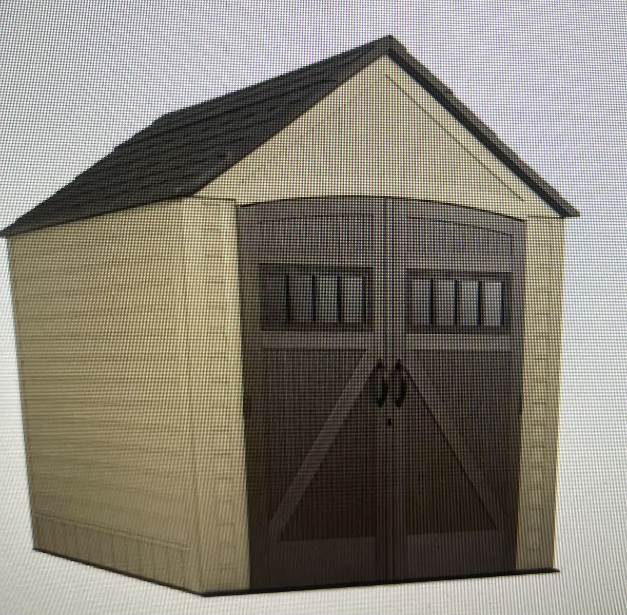 Rubbermaid Resin Shed