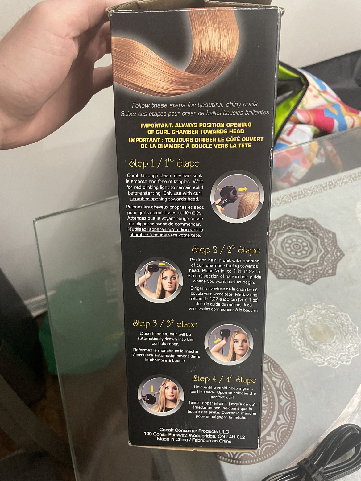 Hair curler by ConAir image indicator(3)