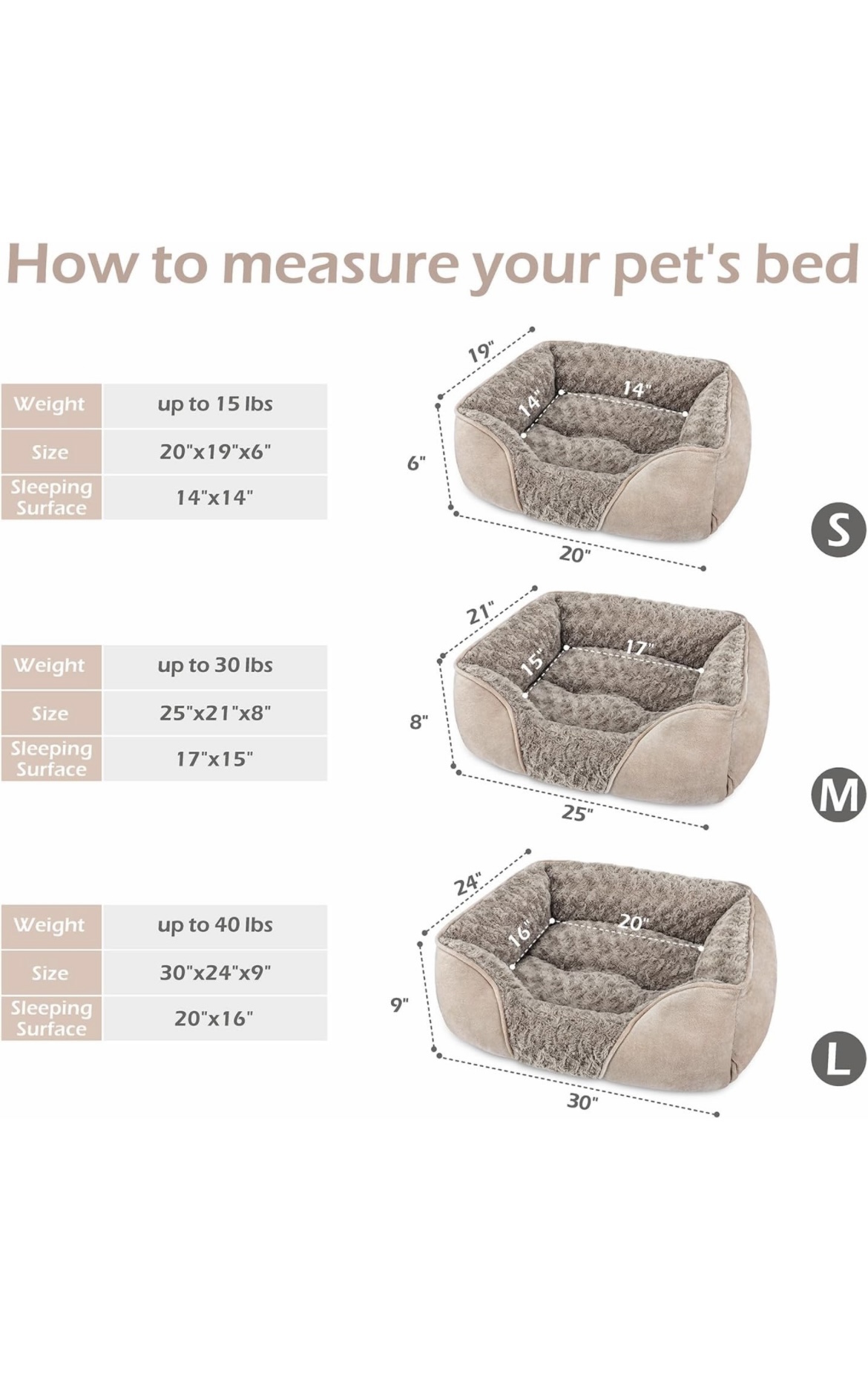 Orthopaedic dog bed for small and medium size dogs - photo 5