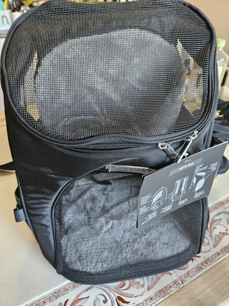 Hotel doggie carrying knapsac size large image indicator(6)