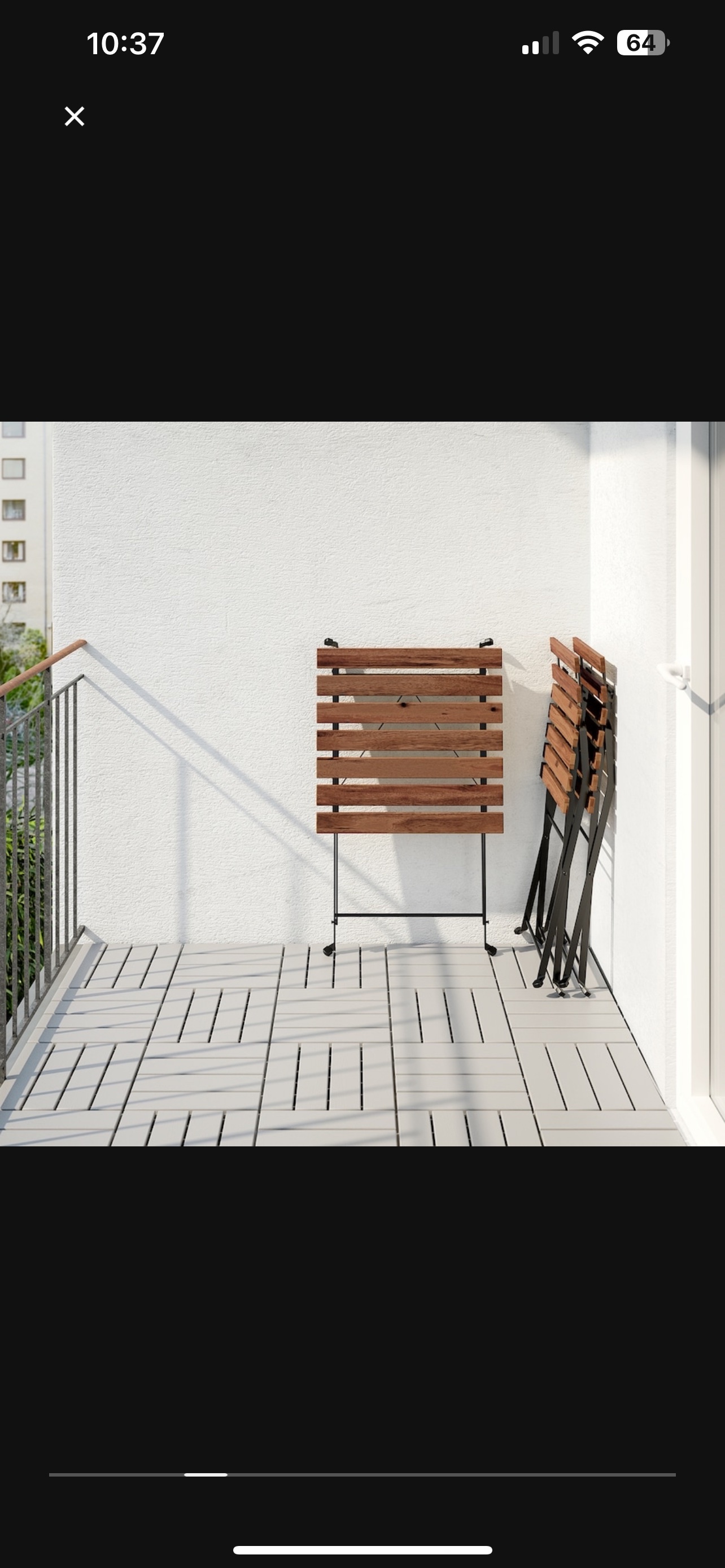 Outside table + 3 chairs (PICK UP ONLY) image indicator(3)