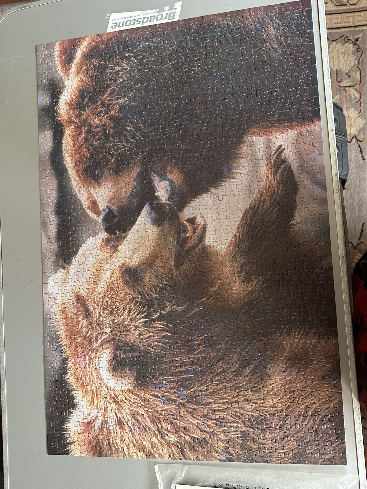 Bear Puzzle 1000 Pieces #freecycle 🧡 thumbnail