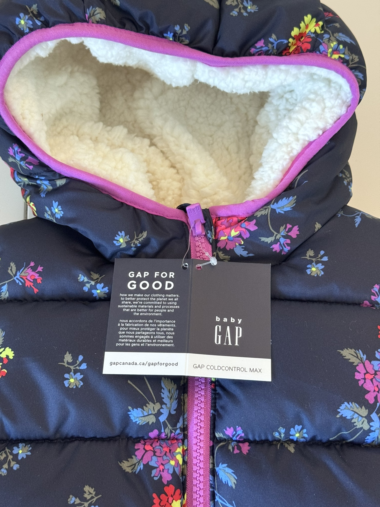 Baby gap puffer winter jacket image indicator(4)