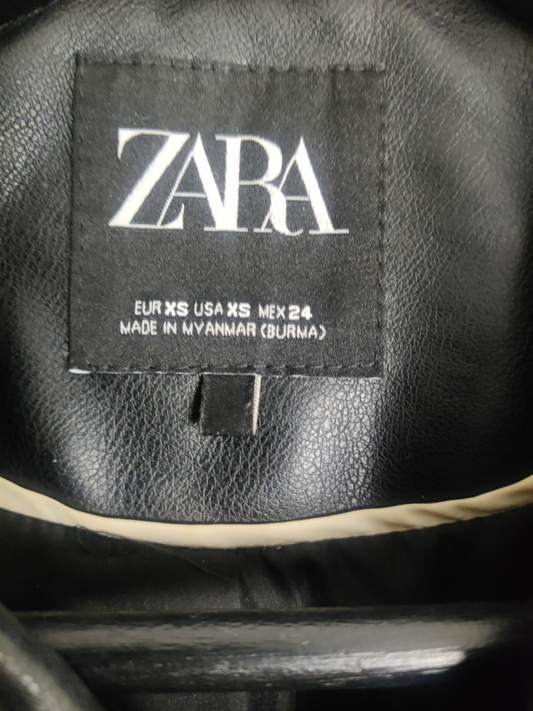 Zara faux biker jacket - photo 2