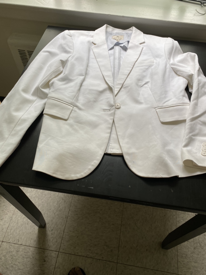 White summer jacket m s - photo 3