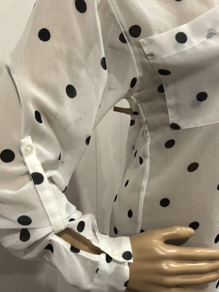 Garage clothing polka dot blouse image indicator(4)