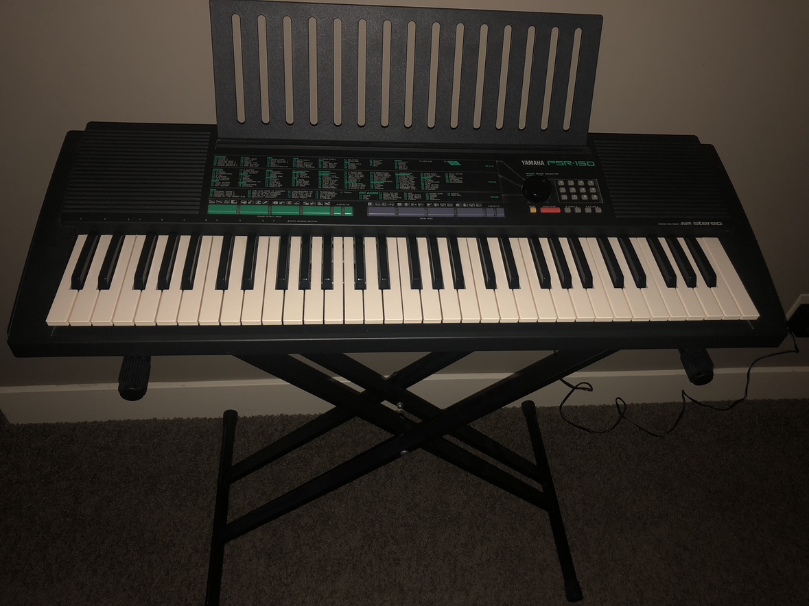 Yamaha PSR-150 with stand - photo 5