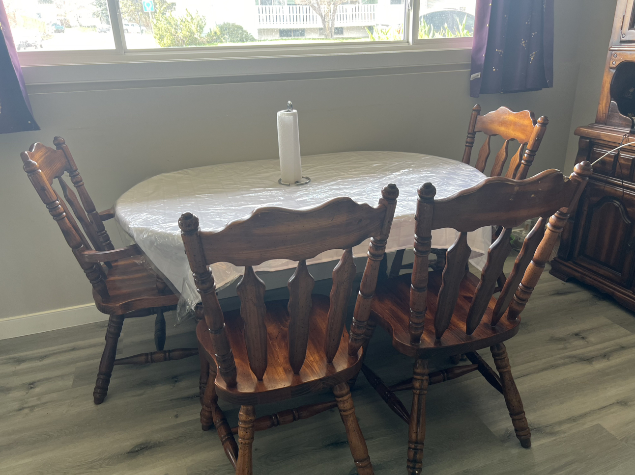 Dining table with 5 chairs - photo 3