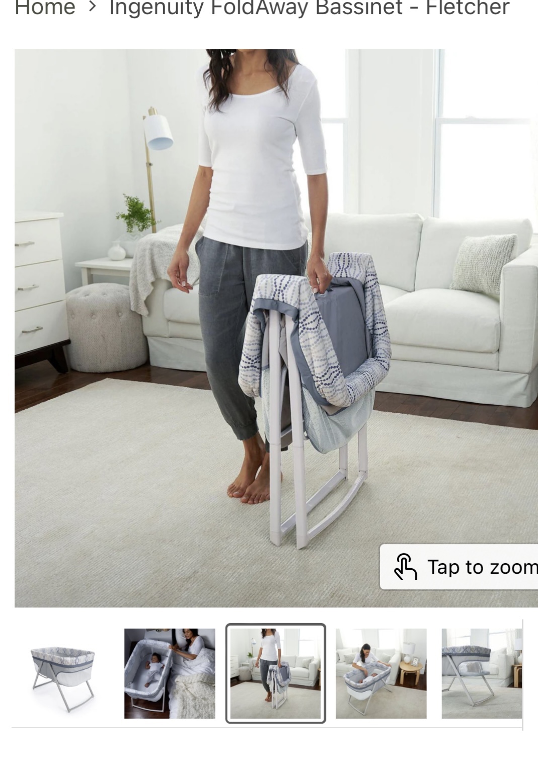 Rocking bassinet - photo 2