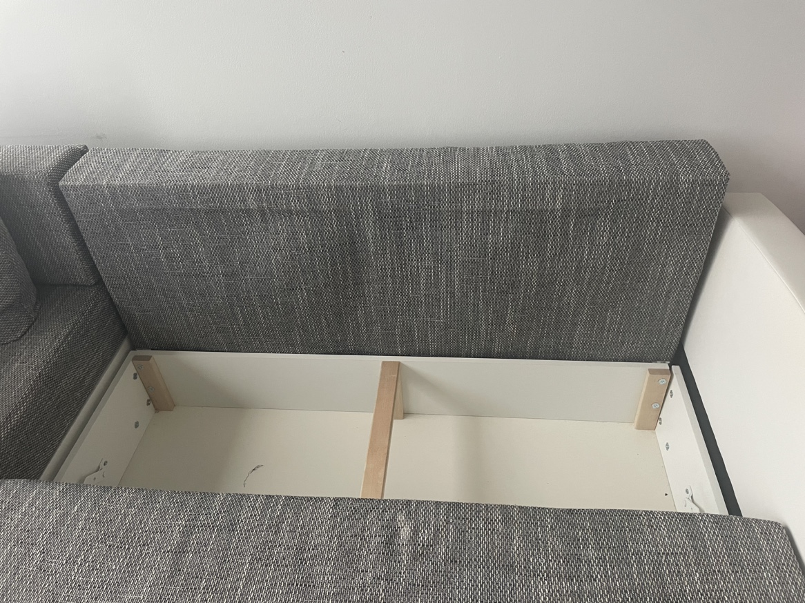 Couch / guest bed with storage - photo 3