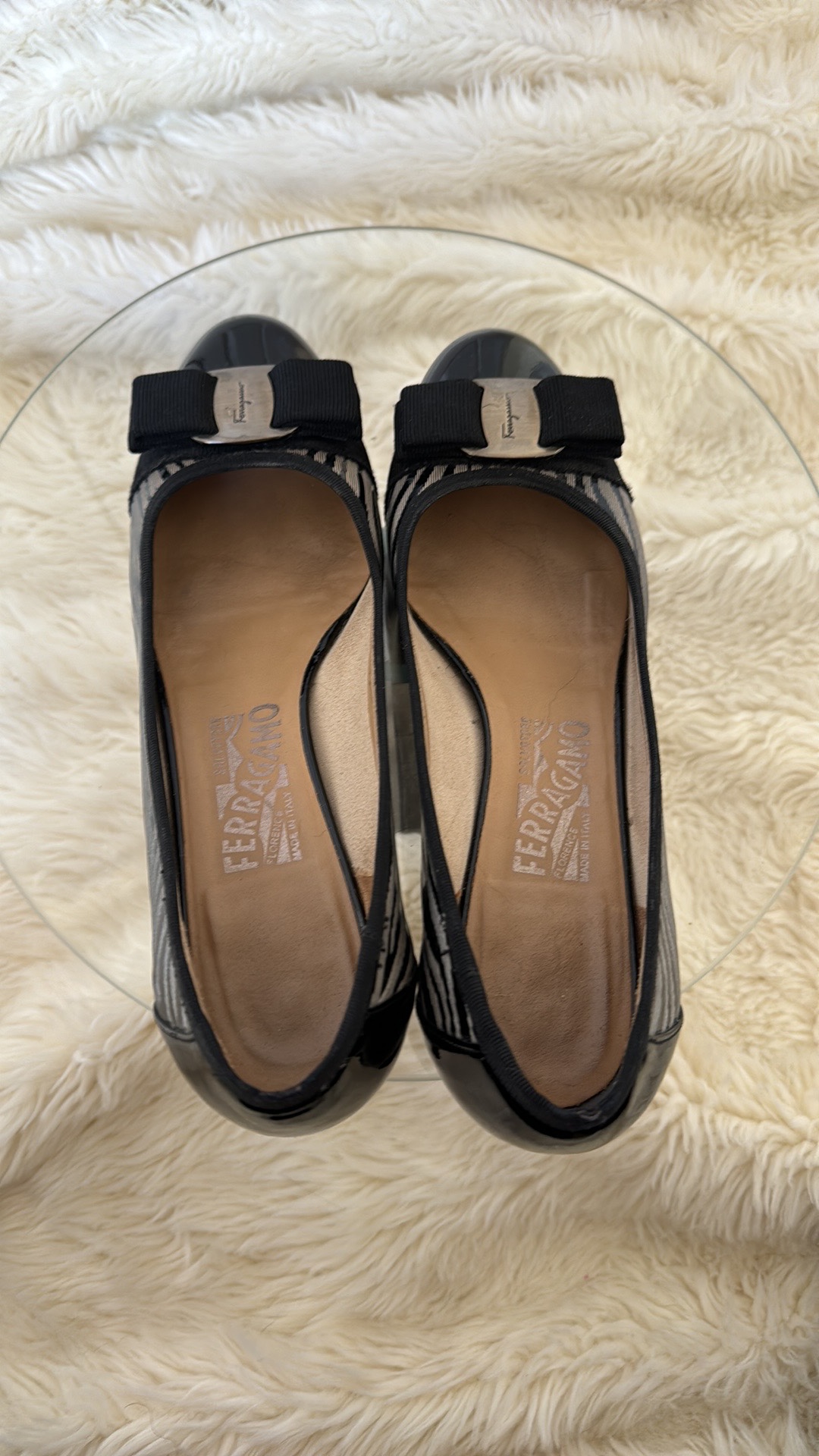 Salvatore Ferragamo Bow Block Heel Pumps - photo 5