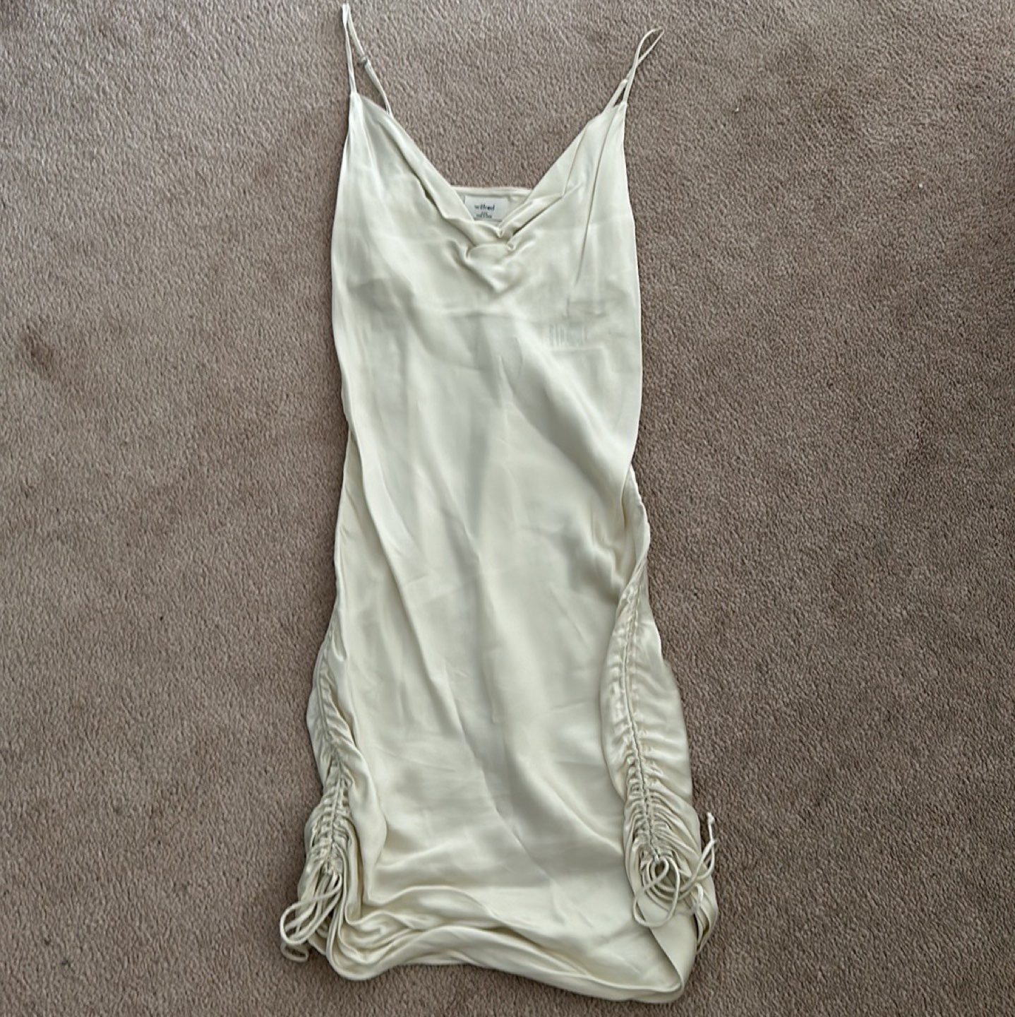 Aritzia | Ruched Slip Dress image indicator(6)