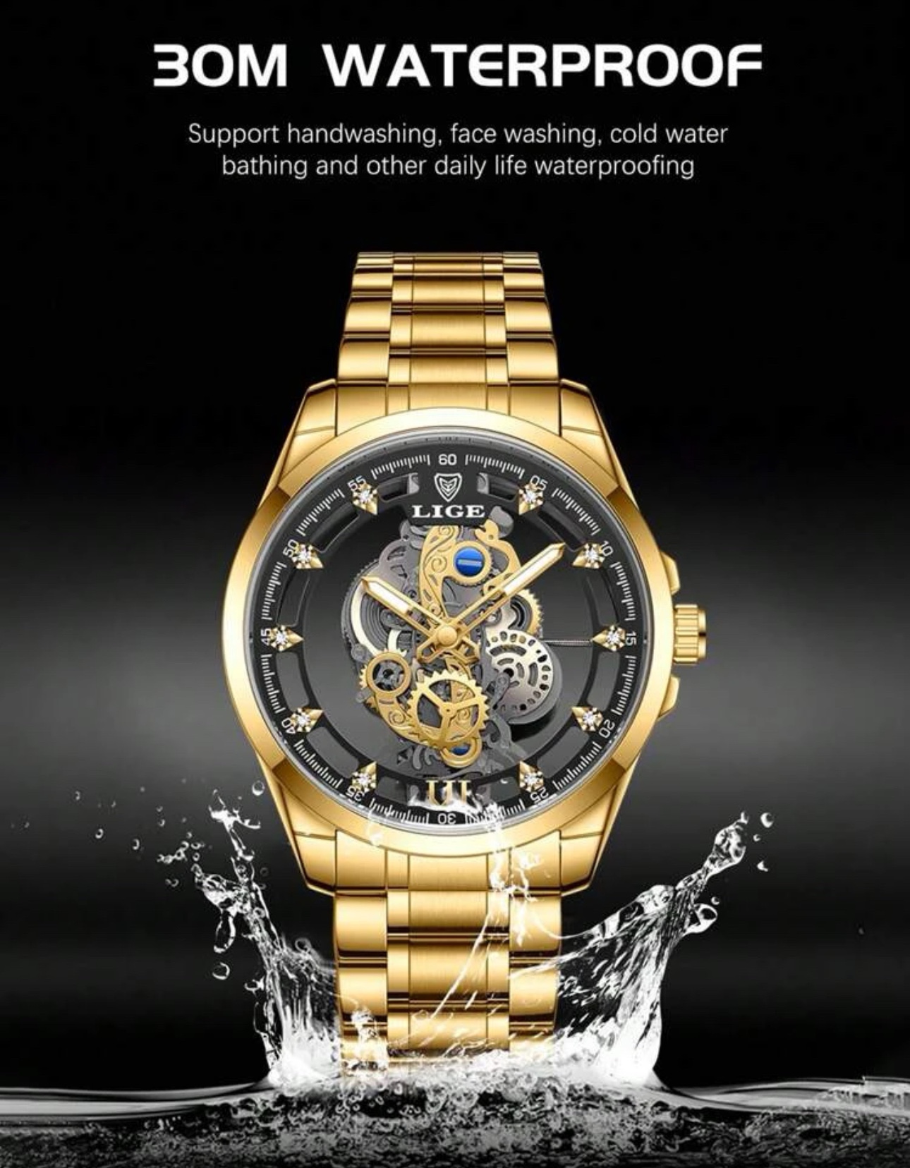 Men Transparent watch image indicator(2)