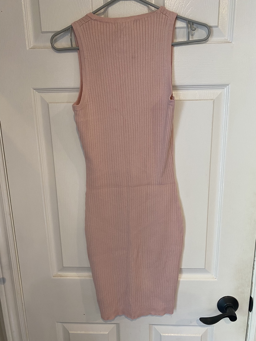 Pink Buttoned Dress image indicator(4)