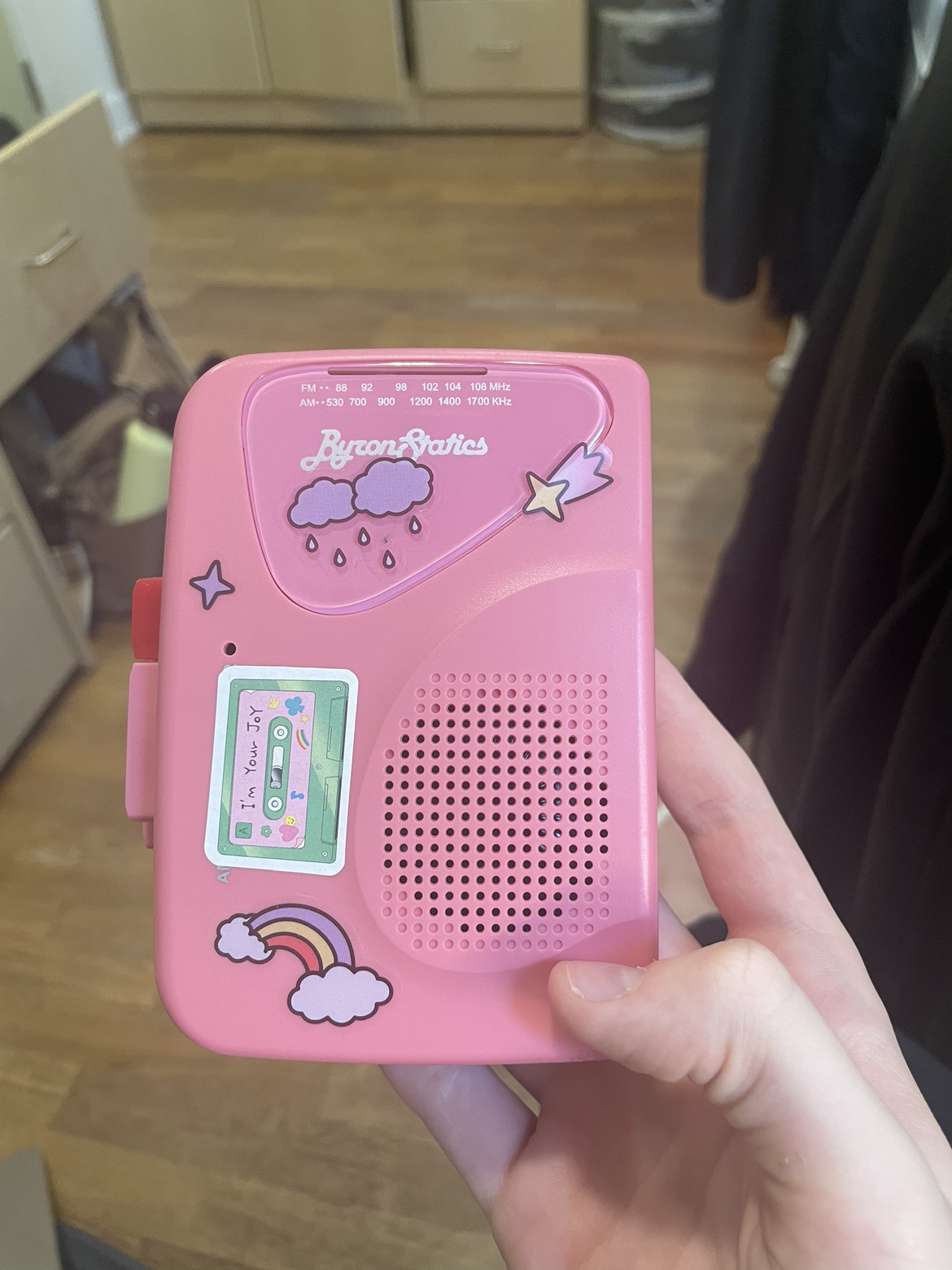 Cassette Player - Pink