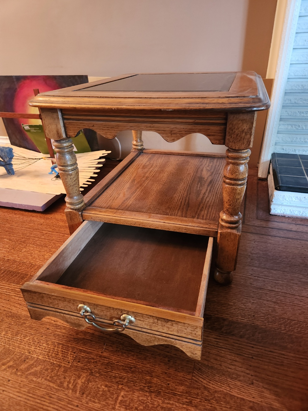 wooden coffee table x2 - photo 2