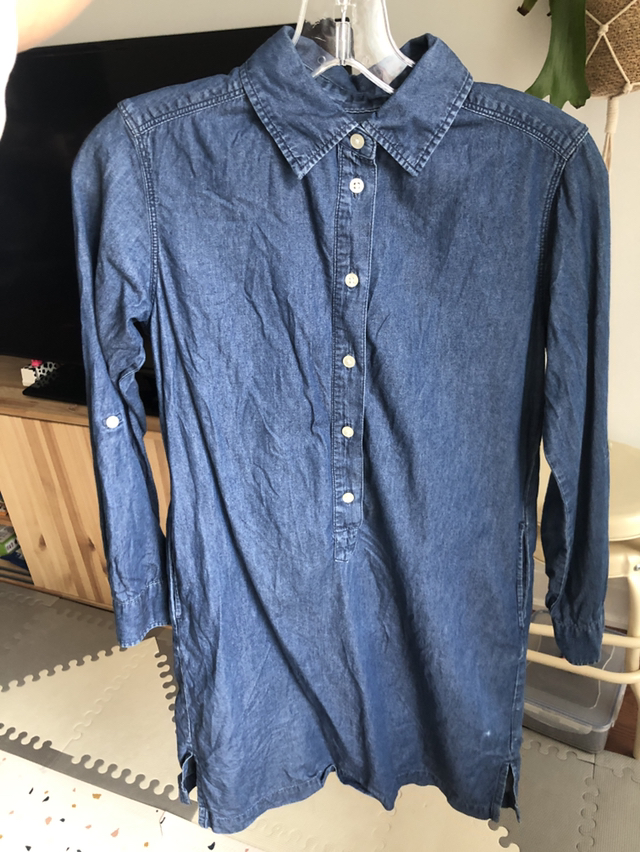 Uniqlo Jean one piece dress thumbnail