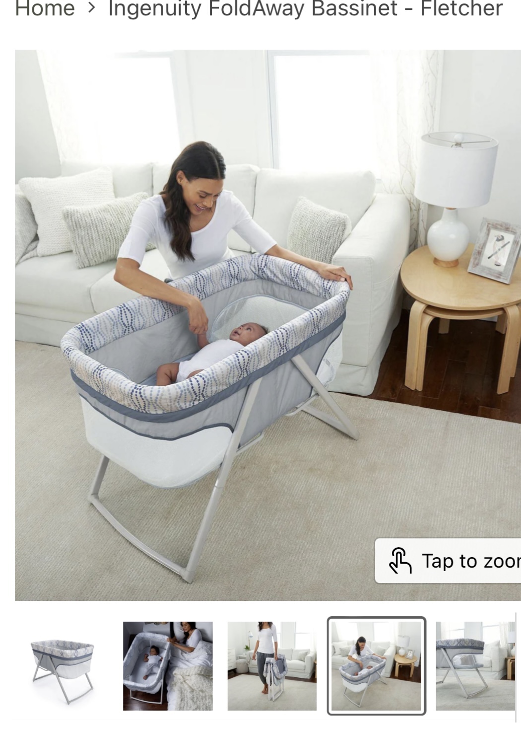 Rocking bassinet - photo 4