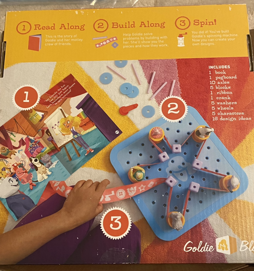 🧡Goldie blox and the spinning machine award winning toy image indicator(3)