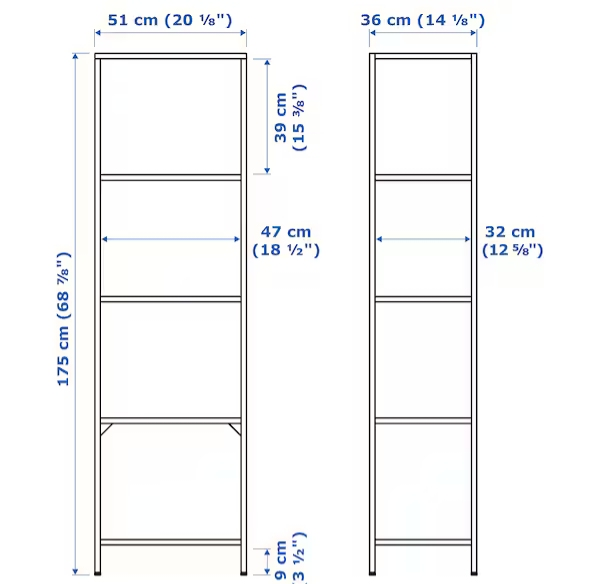 VITTSJÖ Shelf Unit - photo 3