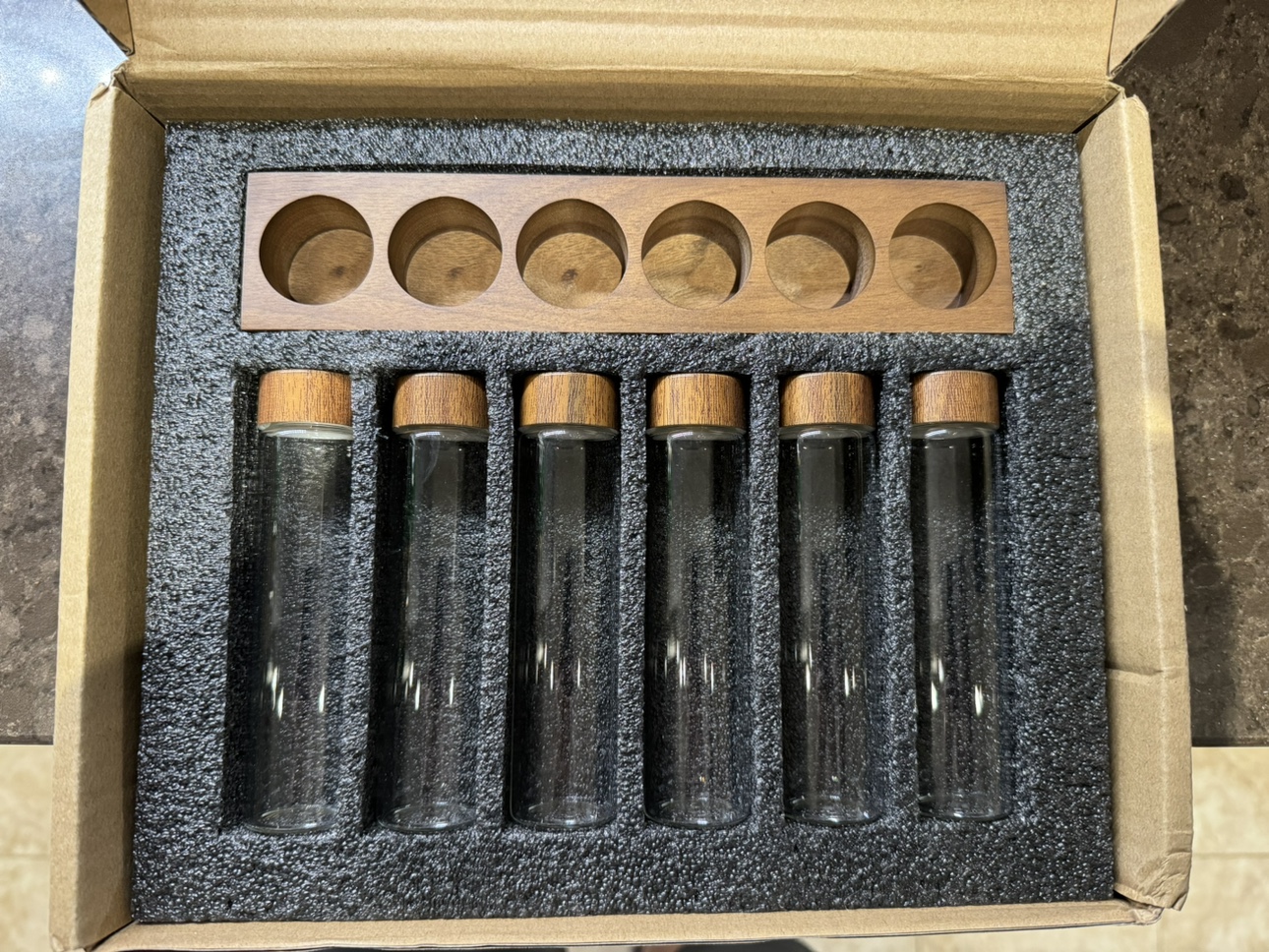 Single Dose Coffee Glass Tubes