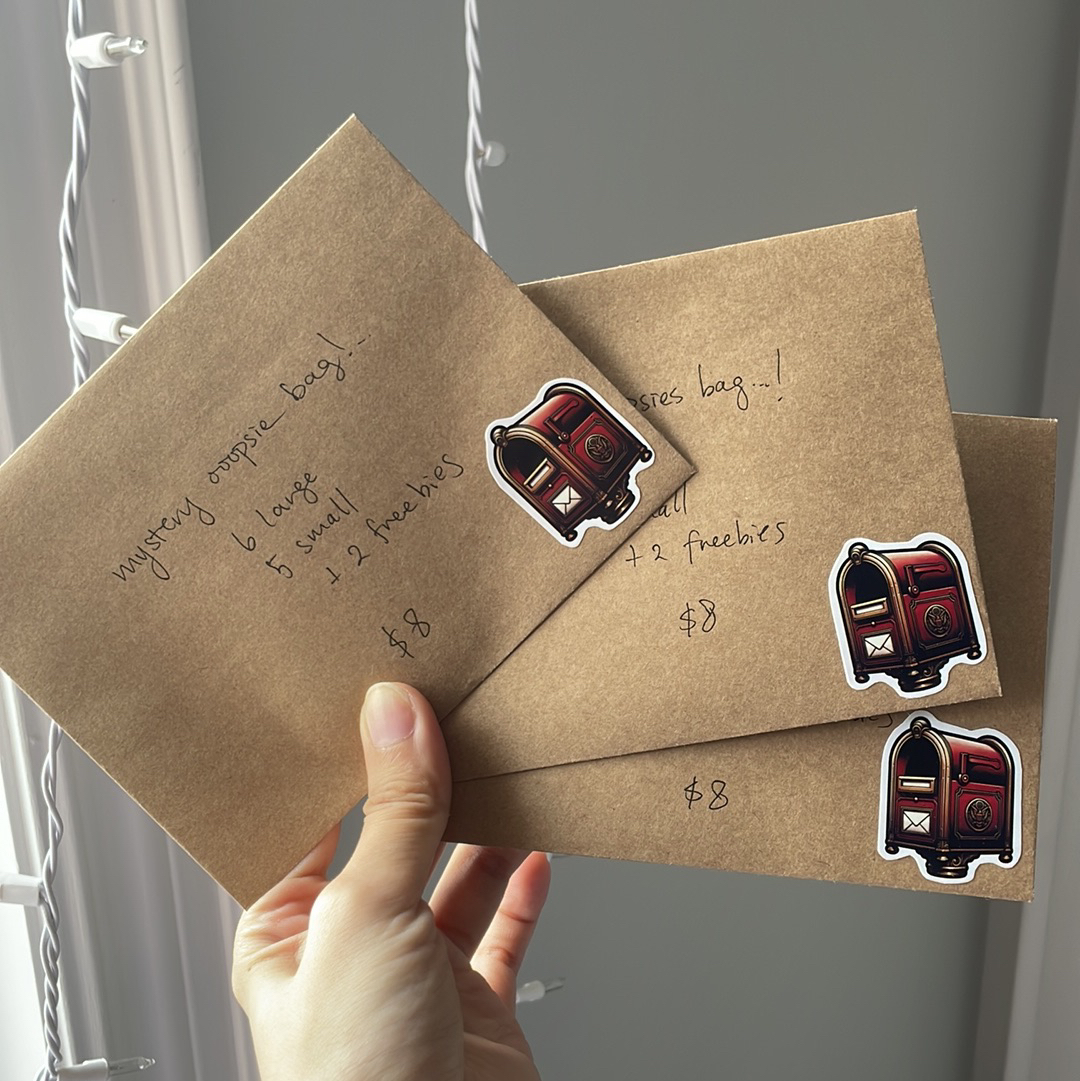 Mystery b grade sticker pack #freecyle