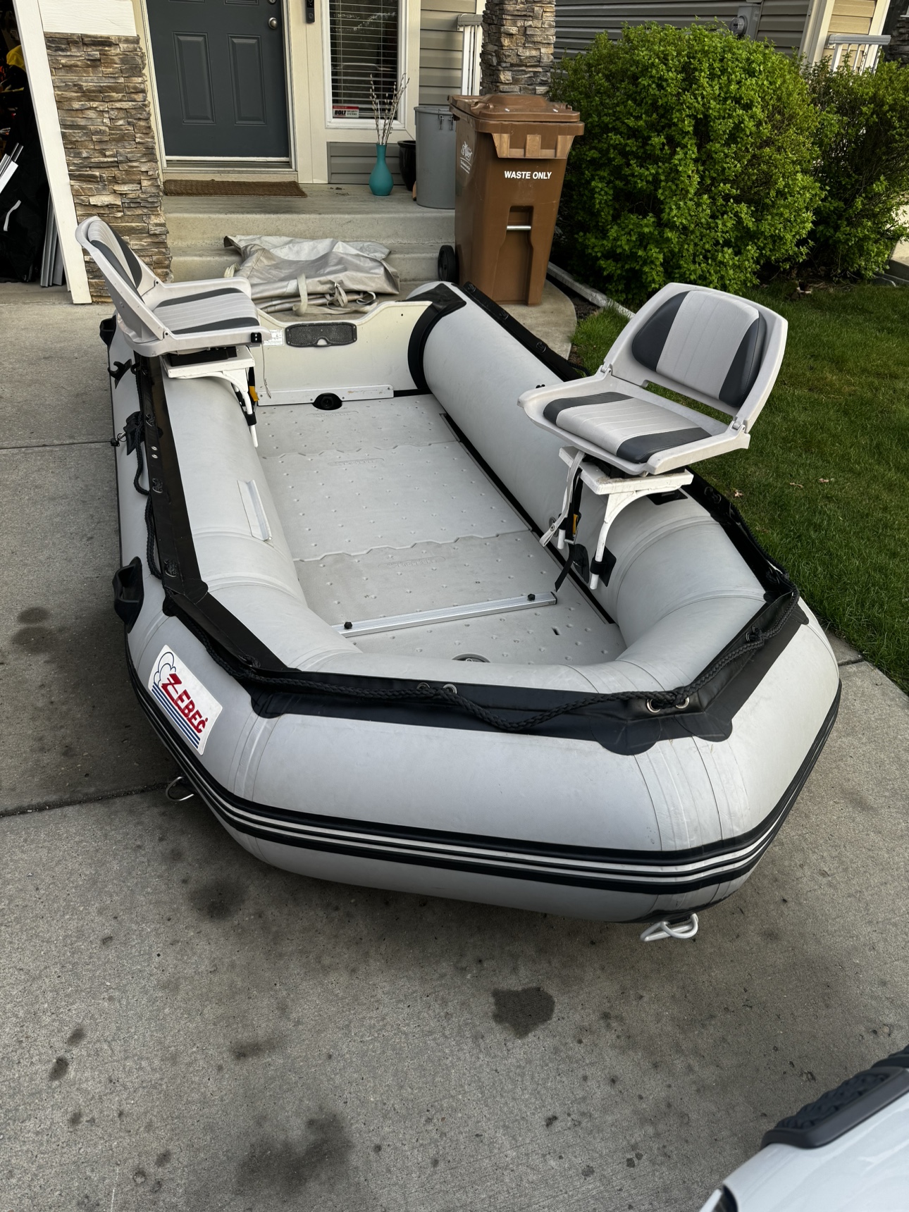 14 foot inflatable boat - photo 3