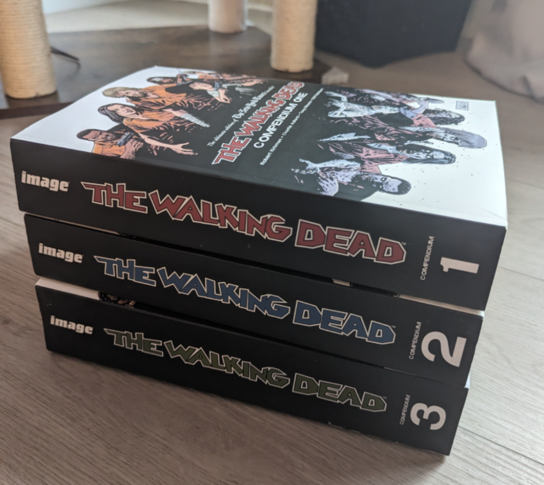 The Walking Dead Comic Graphic Novels Compendium 1, 2, 3