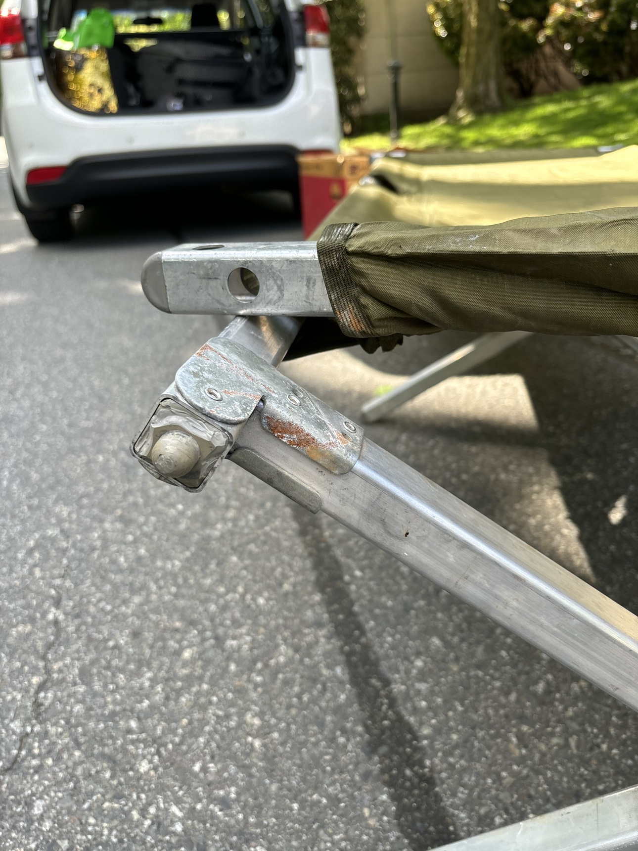 Army camp cot / bed -used🥕 image indicator(3)