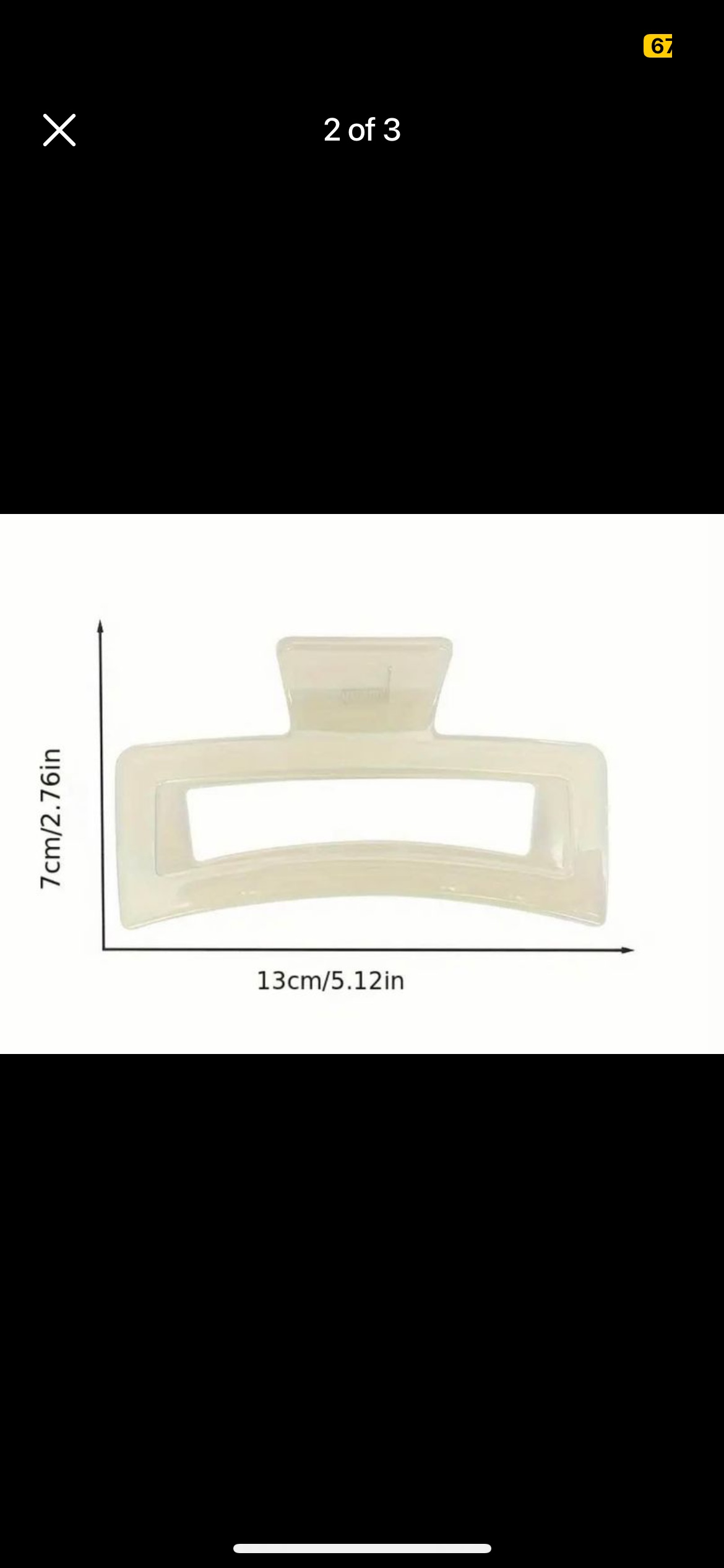 Brand New Large Claw Clips (set of 4) - photo 2