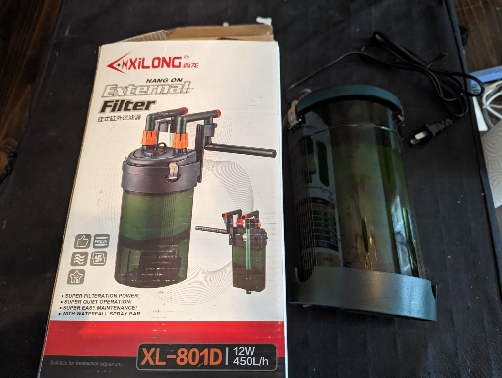 Canister filter for aquarium new image indicator(2)