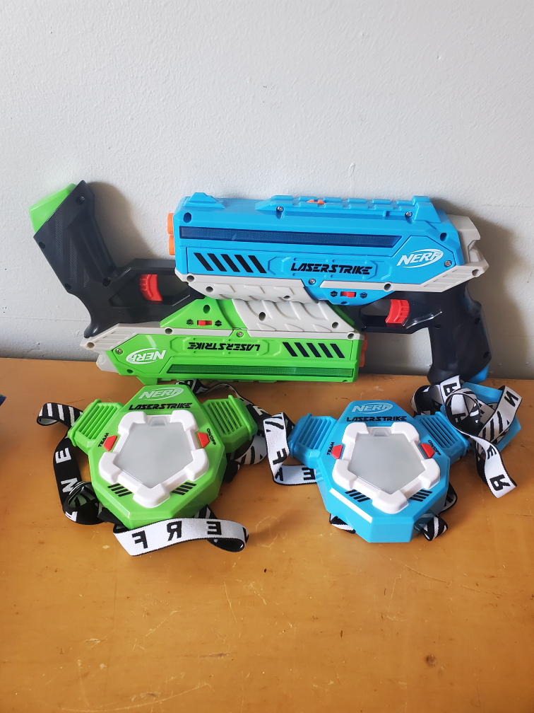 NERF Laser Strike 2 Player Lazer Tag Pack Indoor or Outdoor Game image indicator(3)