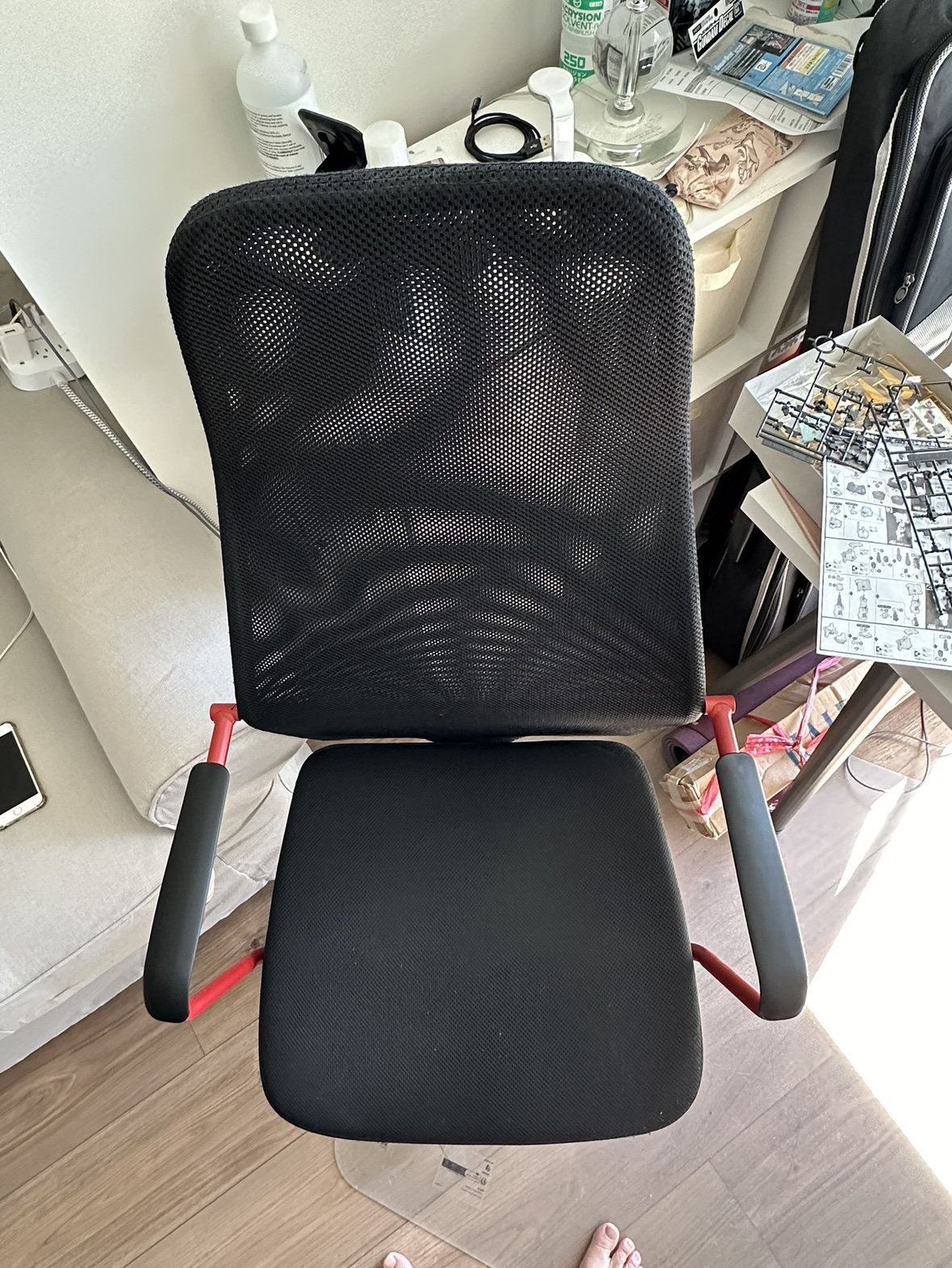 IKEA HUVUDSPELARE Handled gaming chair with wheels - photo 2