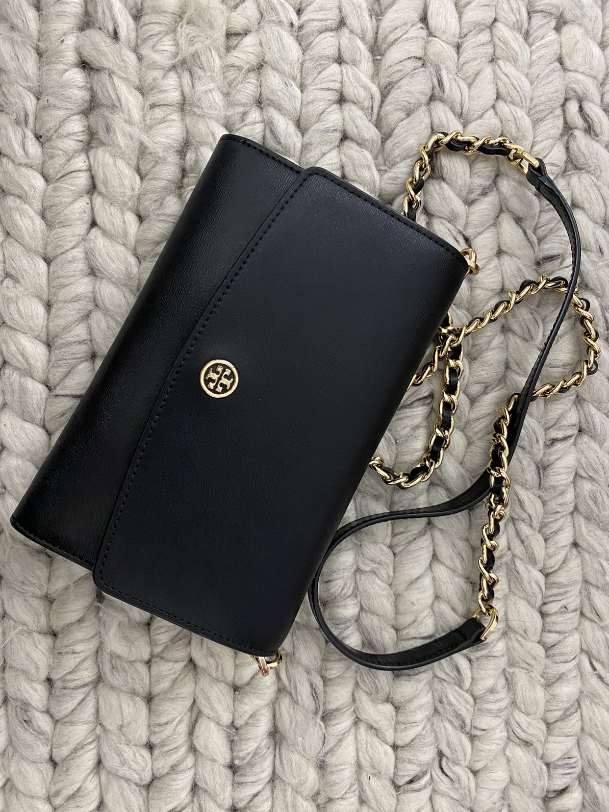 Tory Burch clutch with chain
