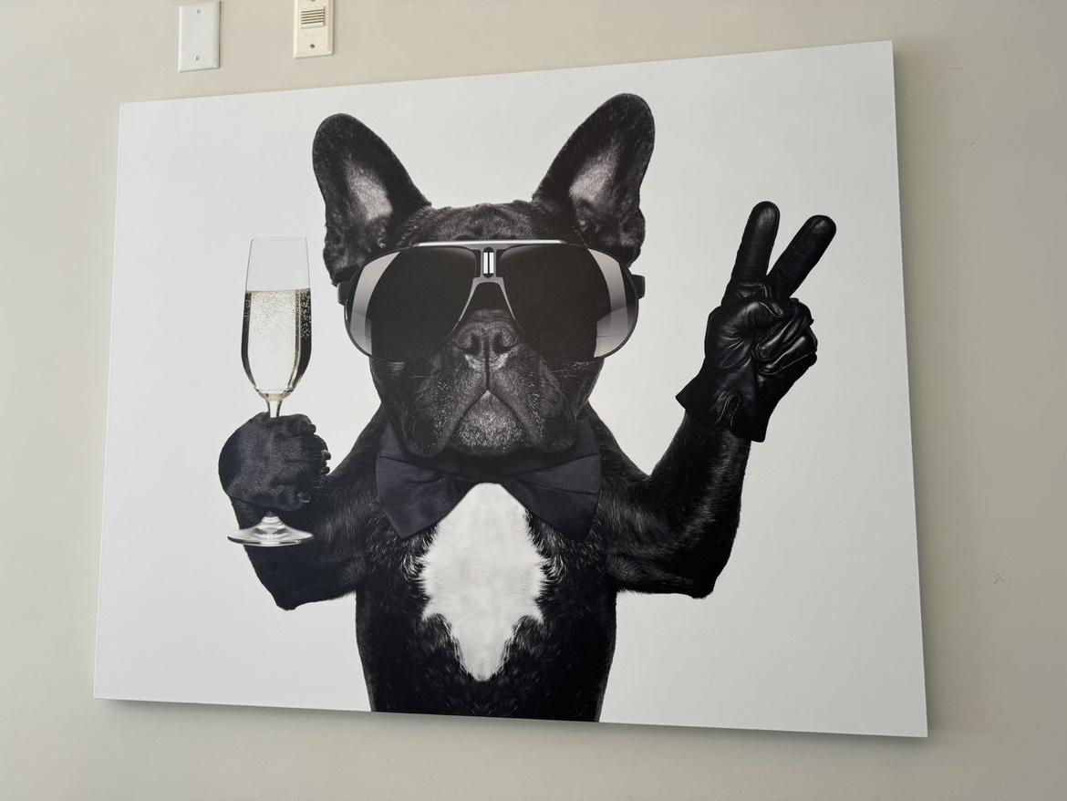 Frenchie wall art - photo 2